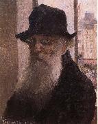 Camille Pissarro Self-Portrait painting